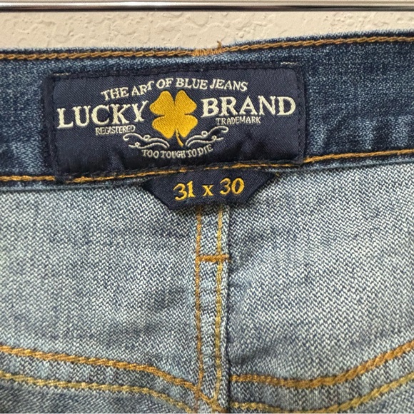 🔴 Lucky Brand 181 Relaxed Straight Jean 31x30 - Picture 8 of 16